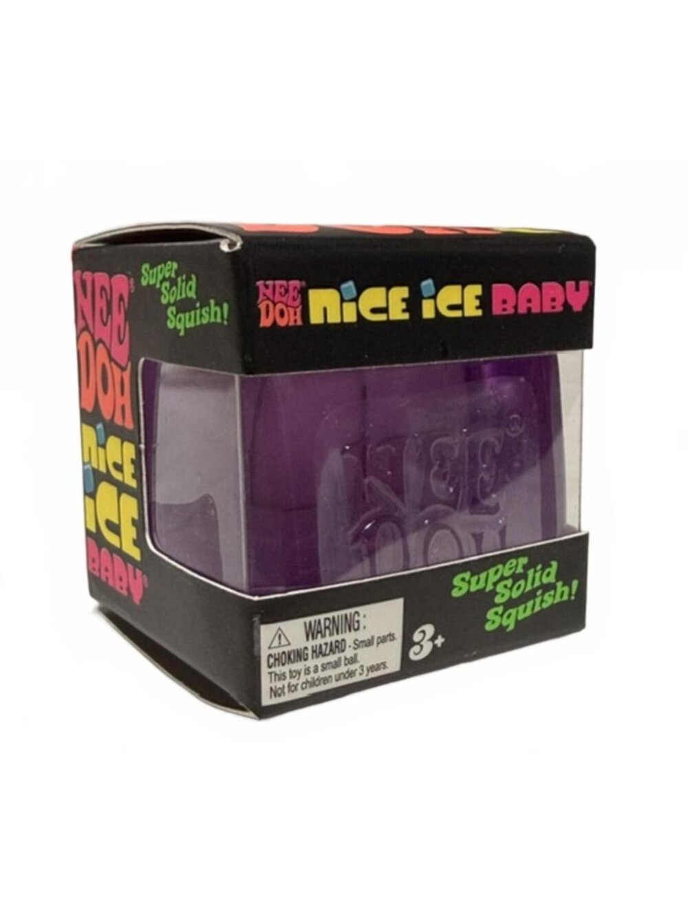 Schylling NeeDoh Nice Ice Baby Fidget Cube - PURPLE